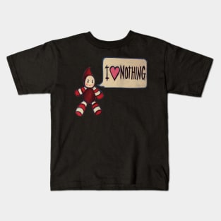 I heart nothing Kids T-Shirt